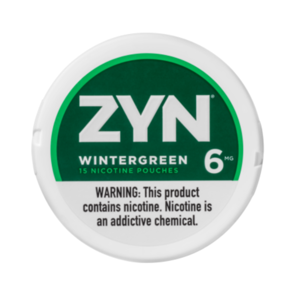 zyn wintergreen 6mg